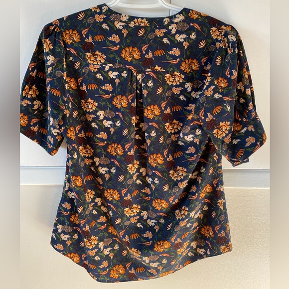 RW short sleeve blouse size small - Picture 2 of 5